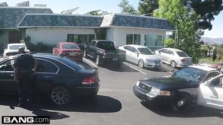 Caught On Cctv! Wife Sucks Off Cop To Get Her Husband Off