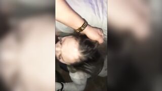 Broke Teen Has To Suck Cock Because She Can't Pay For Drugs.