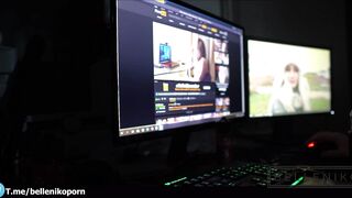 Step Sister Saw Brother Jerking Off -- Belleniko