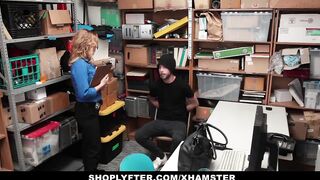 Shoplyfter - Hot Milf Dominates Young Thief For Stealing