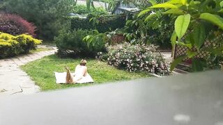 My Naked Sister Masturbating Outdoor Caught By Hidden Cam