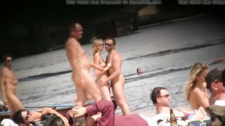 Erection On Nudist Beach