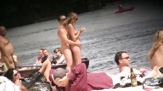 Erection On Nudist Beach