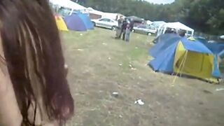 Girl Gets Undressed At Rock Am Ring