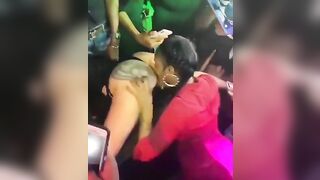 Girl Eats Atlanta Stripper Pussy In The Club