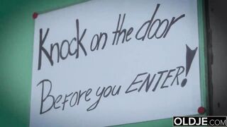 Grandpa Caught Masturbating By My Step Daughter And Fuck Him