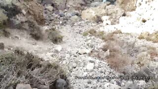 My Fitness Tinder Girl Suck A Big Dick In A Public Beach - Made In Canarias