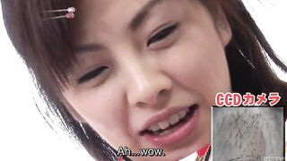 Subtitled Bottomless Japanese Pubic Hair Shaving In Hd