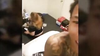 Fucking White Girl While Friends Watch