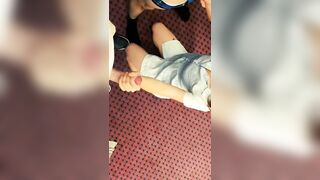 Real Teen Girl From Tinder Sucking Me And My Friend