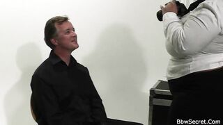 Caught Cheating With Ebony Bbw In Fishnets