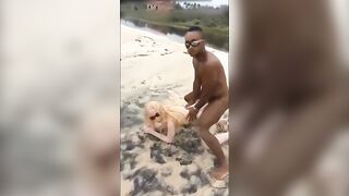 White Female Tourists Fucked In Public By Local