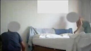 Wife Flashing The Handyman (hidden Cam)