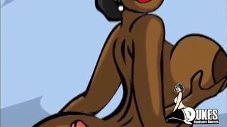 Red Haired Milf Gets Deep Dicked By Big Black Cock