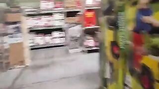 Quick Fuck And Squirt At Walmart