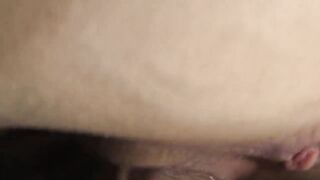 Milked A Huge Cumshot All Over Me After Being Fucked In My New Stockings