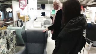 Ikea #4 We Were Caught By Security While Kate Truu Suck Cock