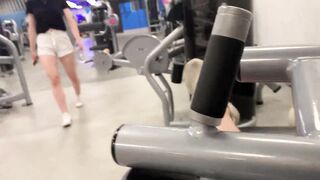 I Fuck Hot Teen In Gym - Deephroat - Blowjob - Public - Caught