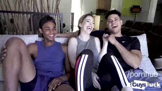 Hot College Jocks Rim Each Other And Wreck Country Girl