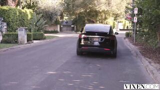 Vixen A Young Nympho Has The Best Threesome Of Her Life