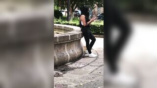 Money For Sex,mexican Teen On Streets Is Waiting For Her Boyfriend And I Pay Her! Ass In Public.vol2