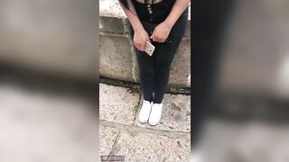 Money For Sex,mexican Teen On Streets Is Waiting For Her Boyfriend And I Pay Her! Ass In Public.vol2