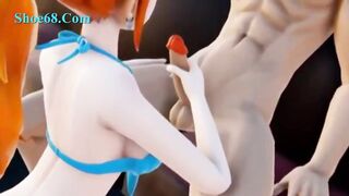 Robin And Nami 3d Video