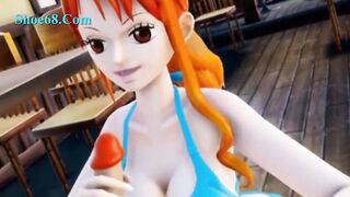 Robin And Nami 3d Video