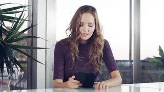 Woman Has Orgasm While Reading Book- Katya Clover