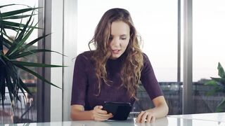 Woman Has Orgasm While Reading Book- Katya Clover