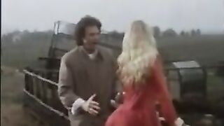 Moana Pozzi With Horse In Fantastica Moana (1987)