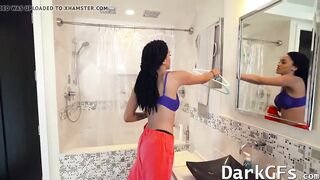 Ebony Nurse Julie Kay Gets Her Pussy Pounded Hard By Her Bf