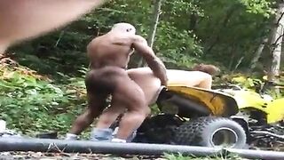 Outdoor Interracial Bbc