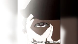 Hentai Wife Pleasing Guy With Her Hairy Cunt