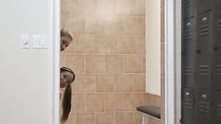 Lesbian Locker Room Romance