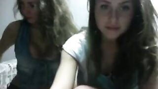 Two Very Sexy Young  Teens On Webcam For The First Time...