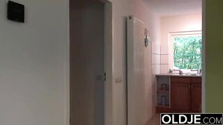 New Old Young Innocent Teen Fucked In Her Mouth And Pussy