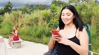 I Let Two Strangers Control My Toy In Public Until Squirt