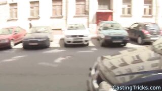 Casting Amateur Stuffed With Agents Big Cock