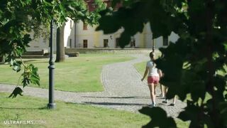 Ultrafilms Legendary Three Girls Found A Naked Guy With A Huge Dick And Let Him Fuck Them