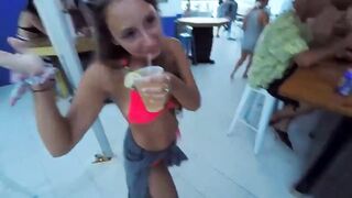 Beach Girl Gets Some Black