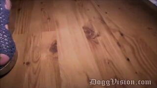 Hairy Pussy Cheating Wife Squirts To Pay Bill