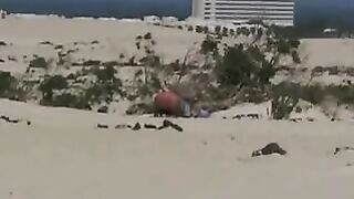 Mariels Niece And The Old Man On The Beach