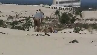 Mariels Niece And The Old Man On The Beach