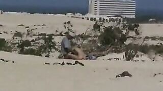 Mariels Niece And The Old Man On The Beach
