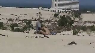 Mariels Niece And The Old Man On The Beach