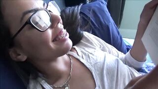 Cute Nerdy Teen Schoolgirl Fucks Boyfriend - Rachel Rivers