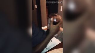 Wife Throats Bbc - Hubby Cant Believe It