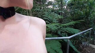 Secretcrush4k - Risky Flashing, Anal, Squirting & Blowjob In Public Park