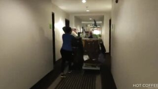 Room Service! The Girl Who Cleans Rooms Is Seduced By Guest.